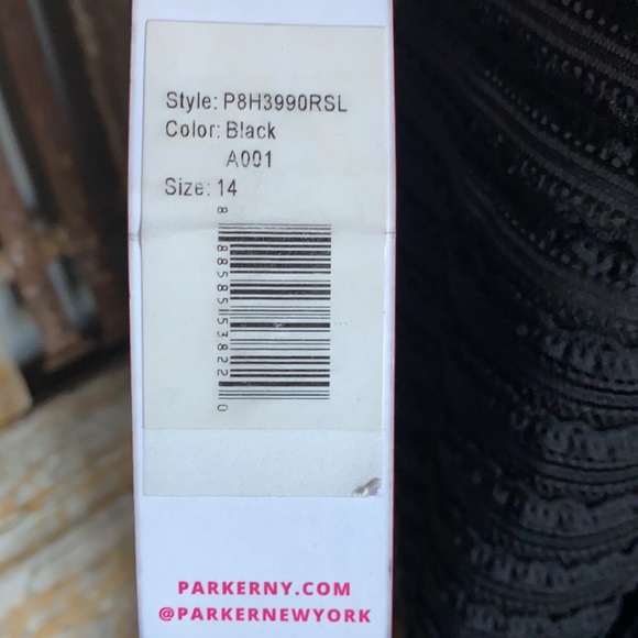 Parker Topanga High Neck Long Sleeve Fitted dress - Picture 13 of 16